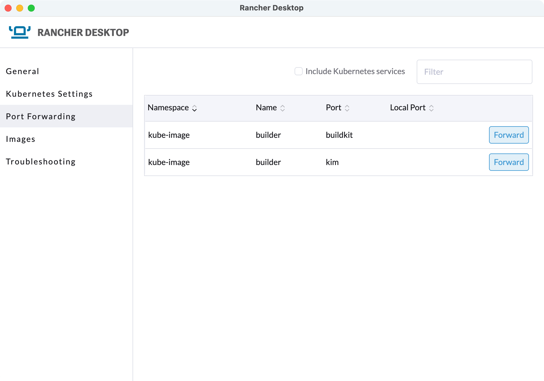 Port Forwarding