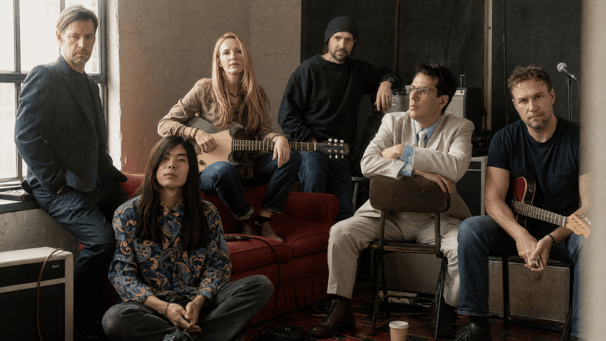 Group portrait of this week's top artists: They Might Be Giants, Future Islands, Boards of Canada, Easy Star All-Stars, Pearl Jam, Faith No More