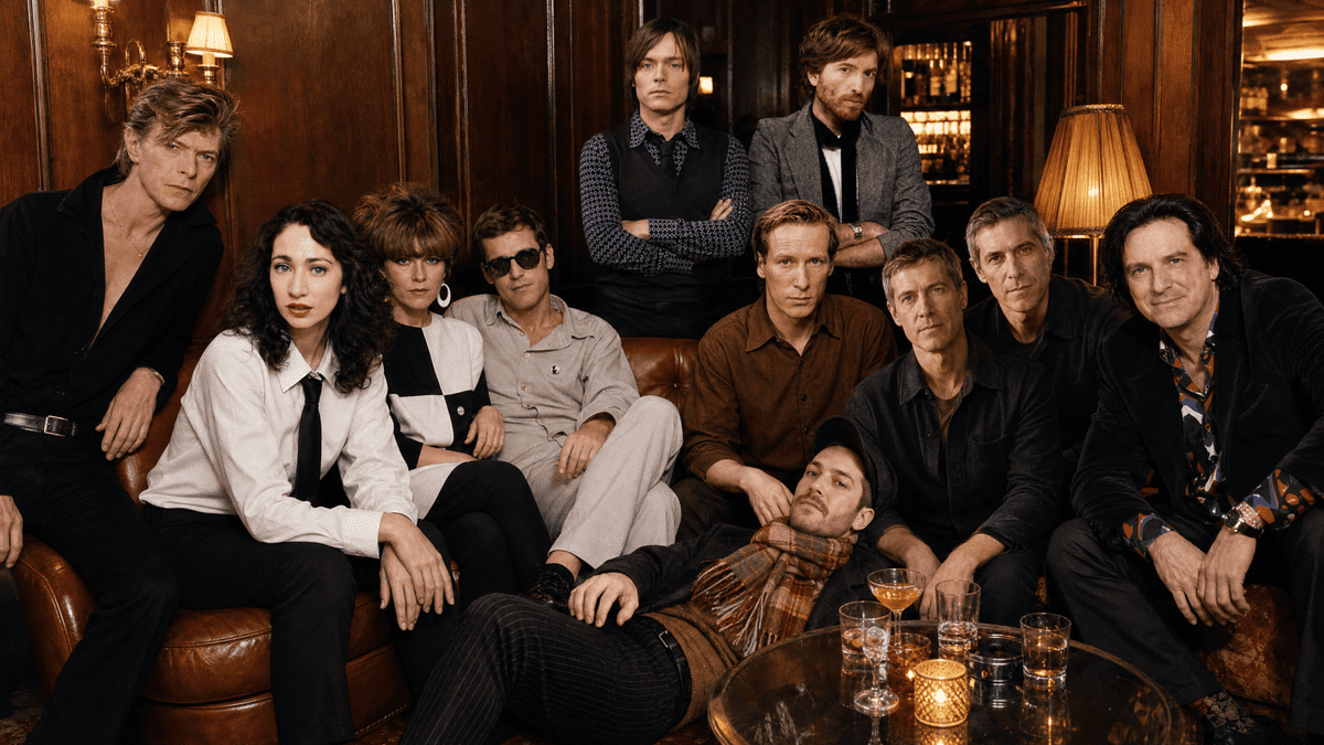 Group portrait of this week's top artists: Marillion, Zwan, Metallica, Air, Crippled Black Phoenix, David Bowie